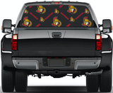 Ottawa Senators NHL Truck SUV Decals Paste Film Stickers Rear Window