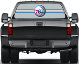 Philadelphia 76ers NBA Truck SUV Decals Paste Film Stickers Rear Window