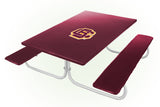 Bethune-Cookman Wildcats NCAAB Picnic Table Bench Chair Set Outdoor Cover