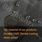 Colorado Rockies MLB BBQ Barbeque Outdoor Black Waterproof Cover