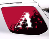 Arizona Diamondbacks MLB Rear Side Quarter Window Vinyl Decal Stickers Fits Toyota 4Runner