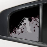 Arizona Diamondbacks MLB Rear Side Quarter Window Vinyl Decal Stickers Fits Dodge Charger