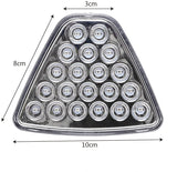 Edmonton Oilers NHL Car Motorcycle tail light LED brake flash Pilot rear