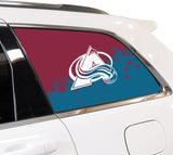 Colorado Avalanche NHL Rear Side Quarter Window Vinyl Decal Stickers Fits Jeep Grand