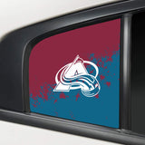Colorado Avalanche NHL Rear Side Quarter Window Vinyl Decal Stickers Fits Dodge Charger