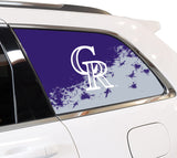 Colorado Rockies MLB Rear Side Quarter Window Vinyl Decal Stickers Fits Jeep Grand