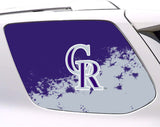 Colorado Rockies MLB Rear Side Quarter Window Vinyl Decal Stickers Fits Toyota 4Runner