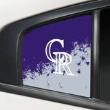 Colorado Rockies MLB Rear Side Quarter Window Vinyl Decal Stickers Fits Dodge Charger