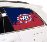 Montreal Canadiens NHL Rear Side Quarter Window Vinyl Decal Stickers Fits Jeep Grand