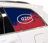 Montreal Canadiens NHL Rear Side Quarter Window Vinyl Decal Stickers Fits Jeep Grand