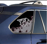 Nashville Predators NHL Rear Side Quarter Window Vinyl Decal Stickers Fits Toyota Rav4