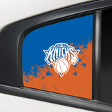New York Knicks NBA Rear Side Quarter Window Vinyl Decal Stickers Fits Dodge Charger