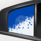 Philadelphia 76ers NBA Rear Side Quarter Window Vinyl Decal Stickers Fits Dodge Charger