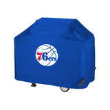 Philadelphia 76ers NBA BBQ Barbeque Outdoor Black Waterproof Cover