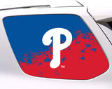 Philadelphia Phillies MLB Rear Side Quarter Window Vinyl Decal Stickers Fits Toyota 4Runner