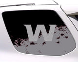 Washington Football Team NFL Rear Side Quarter Window Vinyl Decal Stickers Fits Toyota 4Runner