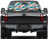 Miami Dolphins NFL Truck SUV Decals Paste Film Stickers Rear Window