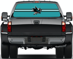 San Jose Sharks NHL Truck SUV Decals Paste Film Stickers Rear Window