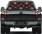San Francisco 49ers NFL Truck SUV Decals Paste Film Stickers Rear Window