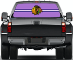 Chicago Blackhawks NHL Truck SUV Decals Paste Film Stickers Rear Window