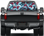 Colorado Avalanche NHL Truck SUV Decals Paste Film Stickers Rear Window