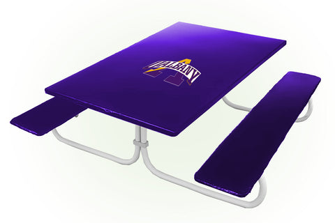 Albany Great Danes NCAAB Picnic Table Bench Chair Set Outdoor Cover