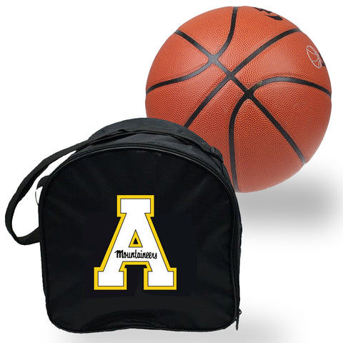 Appalachian State Mountaineers NCAAB Basket Ball Basketball Carry Bag Backpack