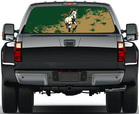 Cal Poly Mustangs NCAA Truck SUV Decals Paste Film Stickers Rear Window