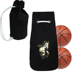 Cal Poly Mustangs NCAAB Basket Ball Basketball Carry Bag Backpack