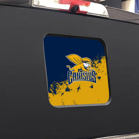 Canisius Golden Griffins NCAA Rear Back Middle Window Vinyl Decal Stickers Fits Dodge Ram GMC Chevy Tacoma Ford