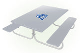 Central Connecticut State Blue Devils NCAAB Picnic Table Bench Chair Set Outdoor Cover