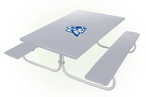 Central Connecticut State Blue Devils NCAAB Picnic Table Bench Chair Set Outdoor Cover