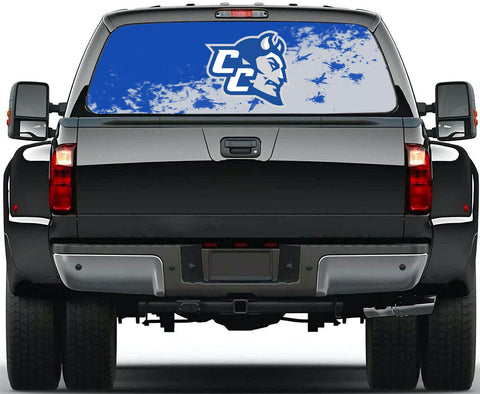 Central Connecticut State Blue Devils NCAA Truck SUV Decals Paste Film Stickers Rear Window