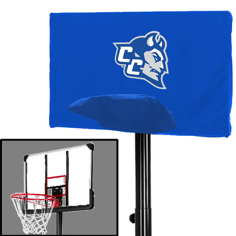 Central Connecticut State Blue Devils NCAAB Basketball Hoop Cover Winter Protector