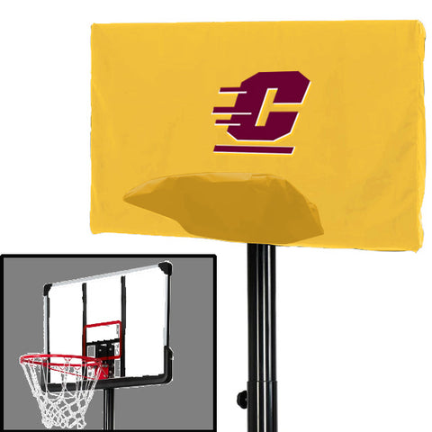 Central Michigan Chippewas NCAAB Basketball Hoop Cover Winter Protector