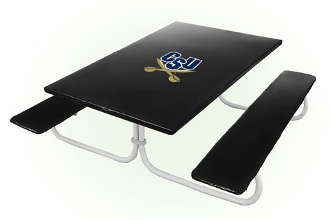 Charleston Southern Buccaneers NCAAB Picnic Table Bench Chair Set Outdoor Cover