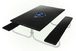 Citadel Bulldogs NCAAB Picnic Table Bench Chair Set Outdoor Cover