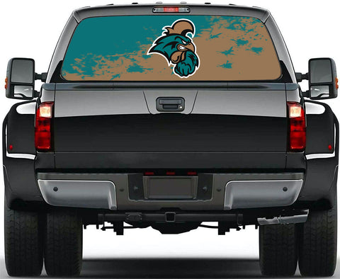 Coastal Carolina Chanticleers NCAA Truck SUV Decals Paste Film Stickers Rear Window