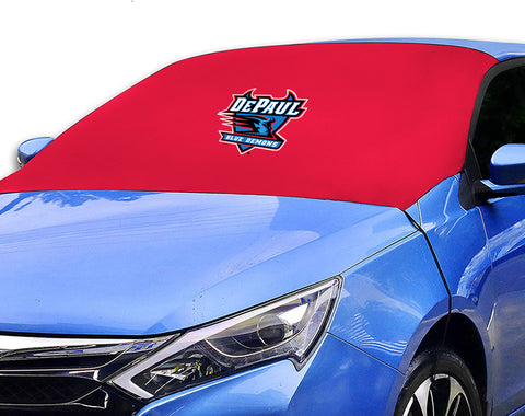 DePaul Blue Demons NCAA Car SUV Front Windshield Sun Snow Cover