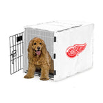 Detroit Red Wings NHL Dog Cage Cover Pet Crate Kennel Protector Printed