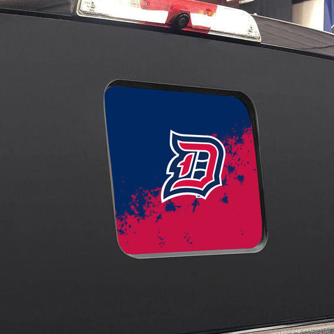 Duquesne Dukes NCAA Rear Back Middle Window Vinyl Decal Stickers Fits Dodge Ram GMC Chevy Tacoma Ford