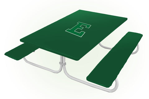 Eastern Michigan Eagles NCAAB Picnic Table Bench Chair Set Outdoor Cover