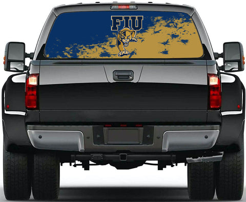 FIU Panthers NCAA Truck SUV Decals Paste Film Stickers Rear Window