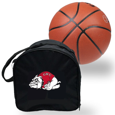 Gardner-Webb Runnin' Bulldogs NCAAB Basket Ball Basketball Carry Bag Backpack