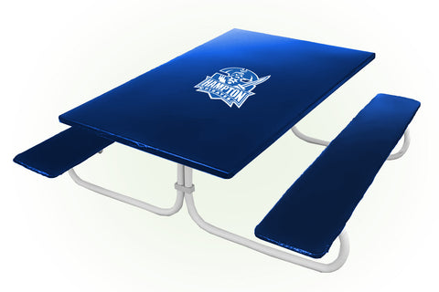 Hampton Pirates NCAAB Picnic Table Bench Chair Set Outdoor Cover