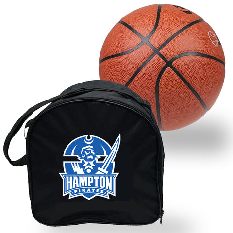 Hampton Pirates NCAAB Basket Ball Basketball Carry Bag Backpack