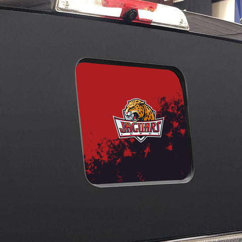 IUPUI Jaguars NCAA Rear Back Middle Window Vinyl Decal Stickers Fits Dodge Ram GMC Chevy Tacoma Ford