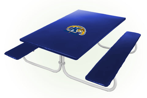 Kent State Golden Flashes NCAAB Picnic Table Bench Chair Set Outdoor Cover