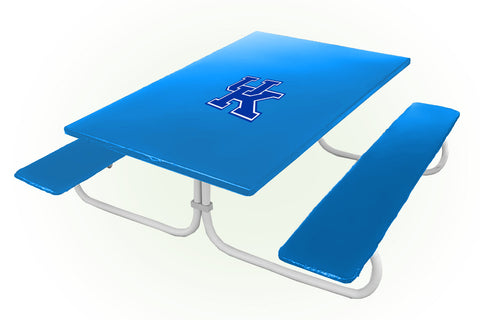 Kentucky Wildcats NCAAB Picnic Table Bench Chair Set Outdoor Cover