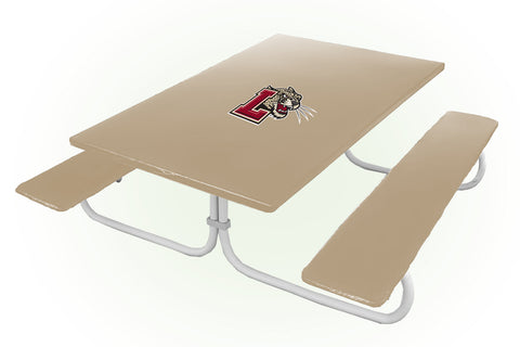 Lafayette Leopards NCAAB Picnic Table Bench Chair Set Outdoor Cover